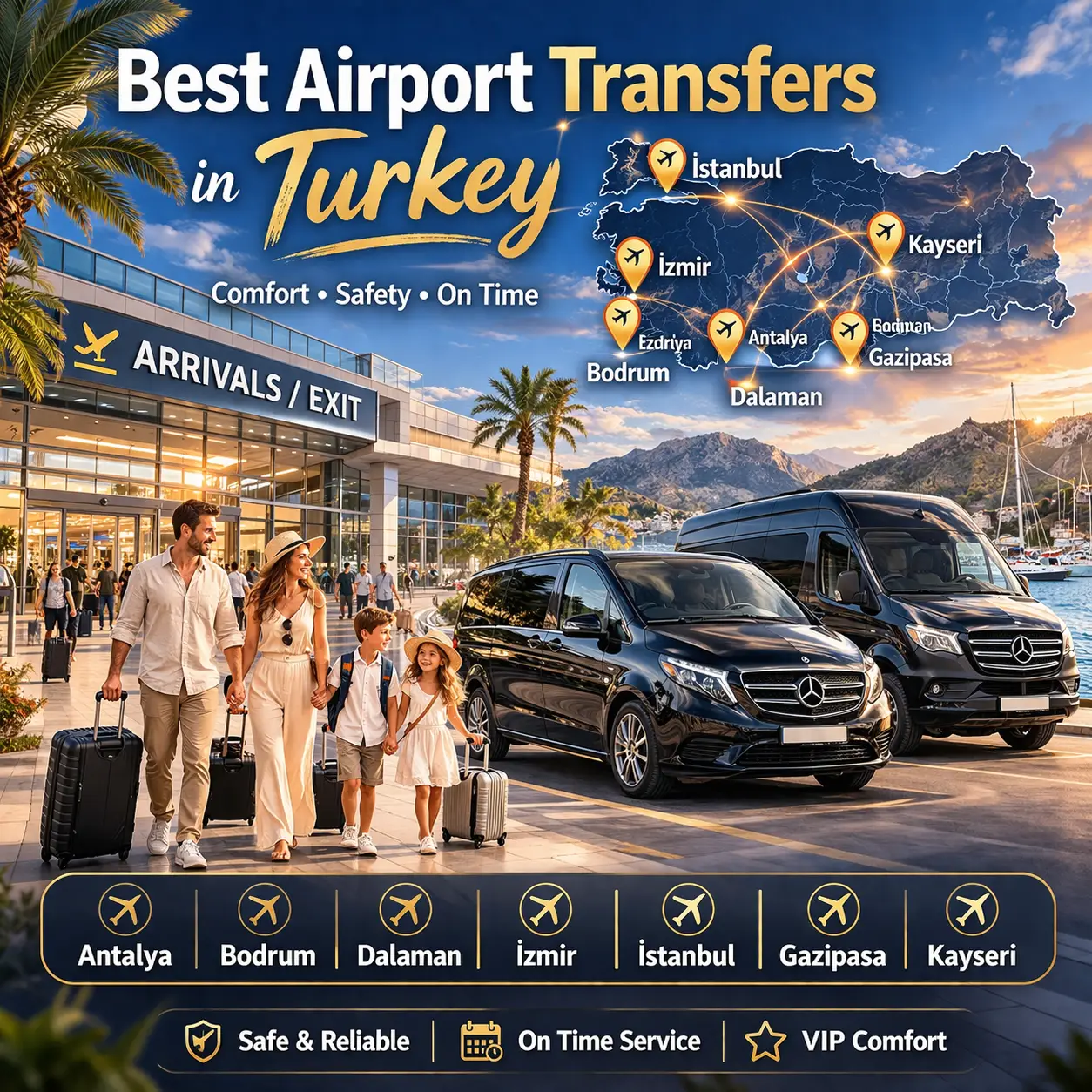 Turkey Airport Transfers: Complete Guide